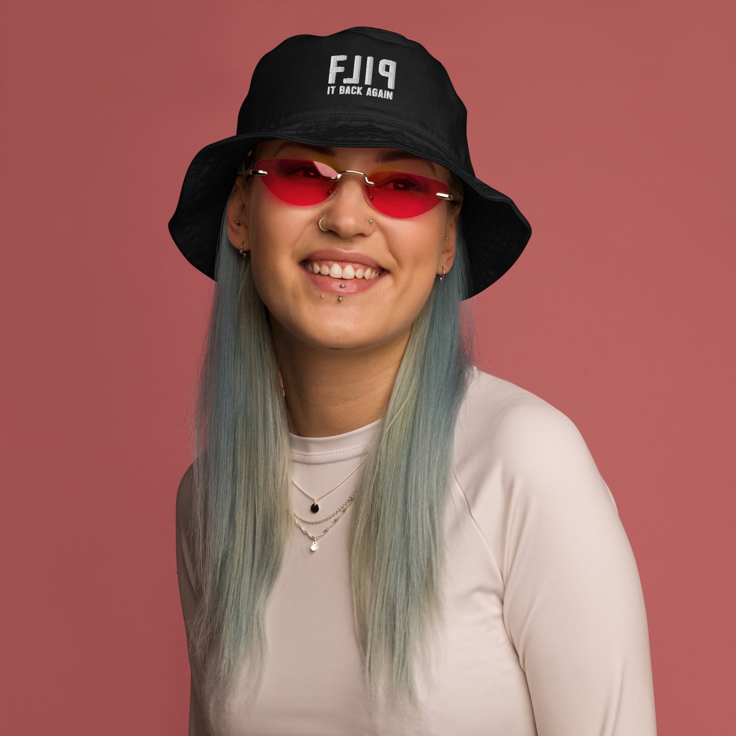 Flip It Back Again Organic bucket hat