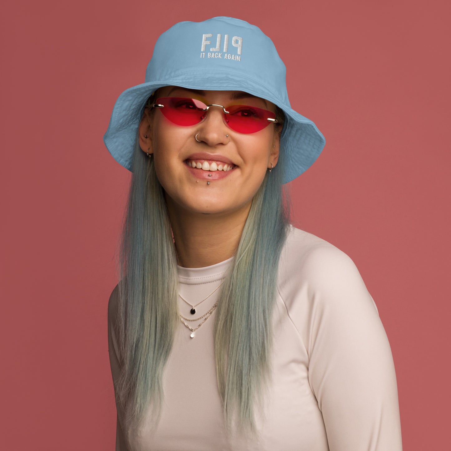 Flip It Back Again Organic bucket hat