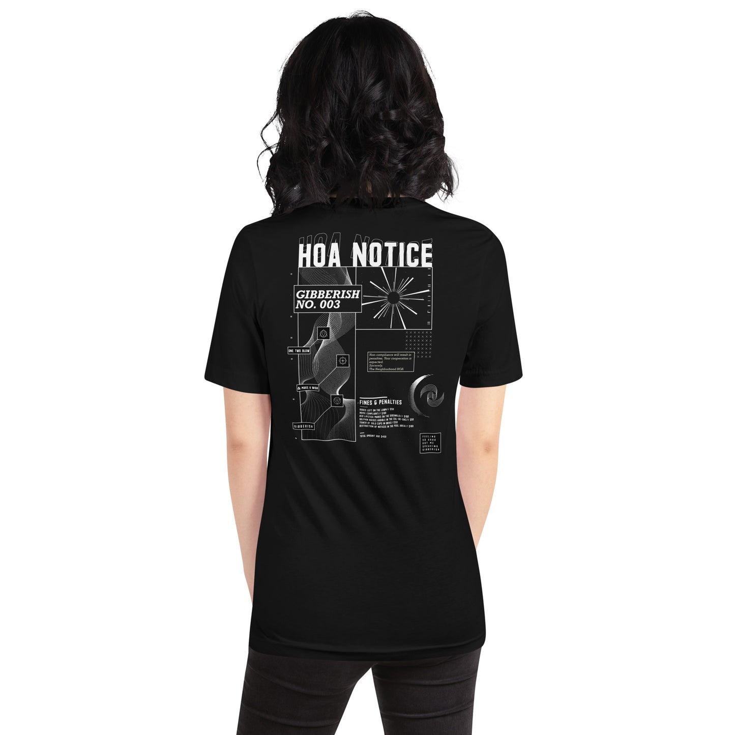 GIBBERISH Unisex t-shirt