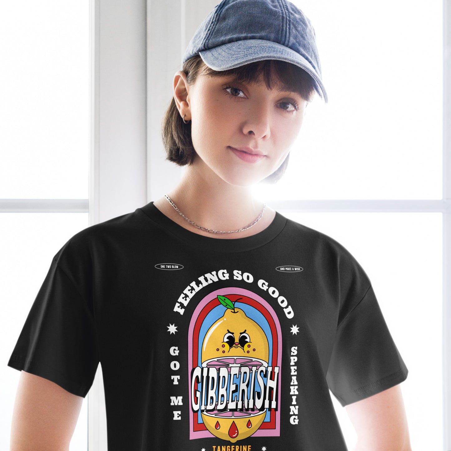 GIBBERISH Women’s crop top