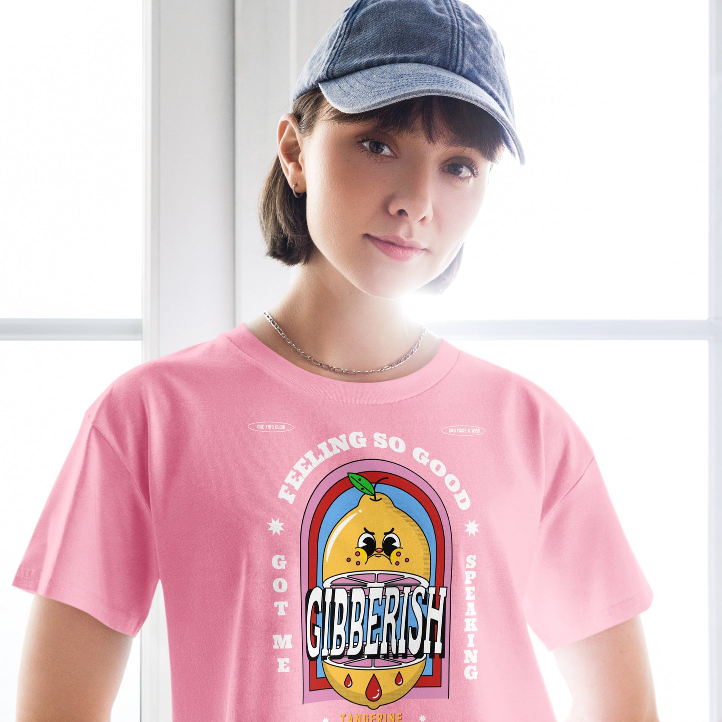 GIBBERISH Women’s crop top