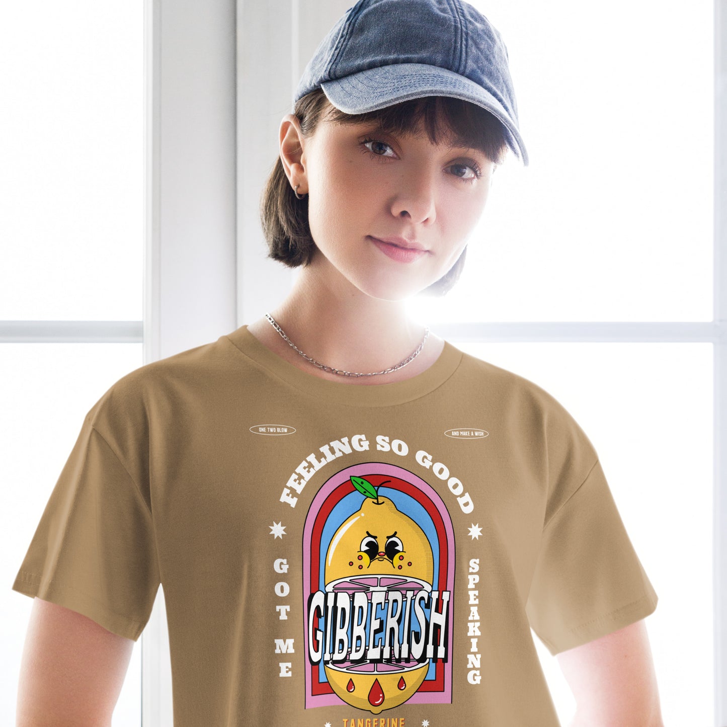 GIBBERISH Women’s crop top